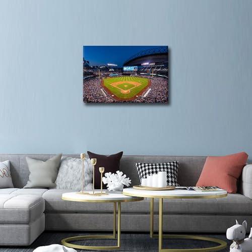 Toile Seattle T-Mobile Park tableau moderne finitions luxe