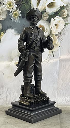 Handcrafted Vintage Pirate BOOKEND Book END Bronze Vintage Figural Sculptureå
