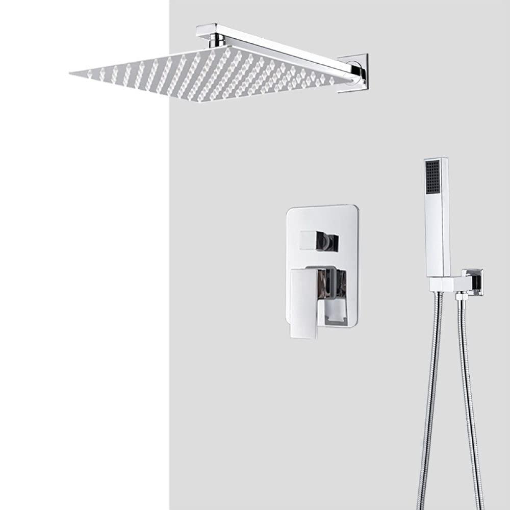 Robinet de salle de bain mural haut de gamme avec mitigeur de douche