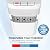 SOOPYK Self Cleaning Water Cooler Dispenser for 3-5 Gallon Bottles Bottom Load,Hot Cold and Room, Child Safety Lock, Empty Bottle Alert, White