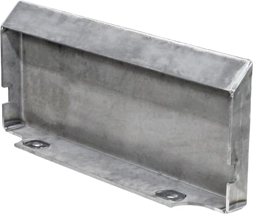 Mini Skid Steer Loader Attachment Plate, Heavy-Duty Steel, 24\" x 10.25\", Unfinished - Made in USA