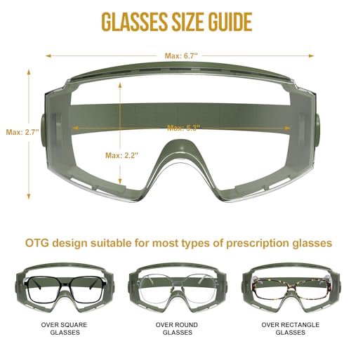 ONETIGRIS OTG Tactical Goggles