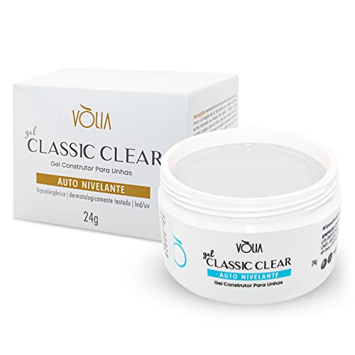 Gel Classic Clear Vòlia Nail Auto Nivelante Led/Uv 24g