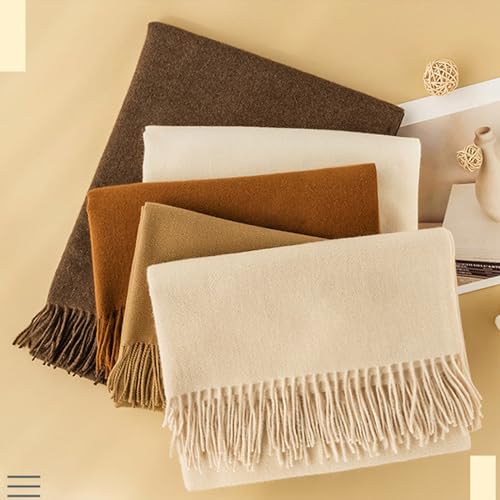 Women’s Large Thick Scarf Pashmina Shawls Cashmere Feel Wraps Winter Warm Wrap Scarf for Women Men3