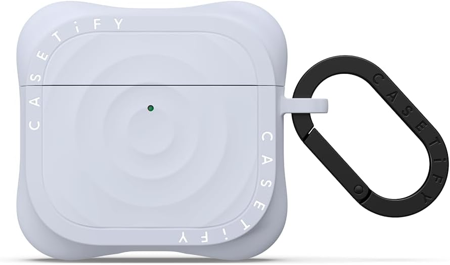 CASETiFY Ripple Airpods (4th Gen) Case with Ring - White