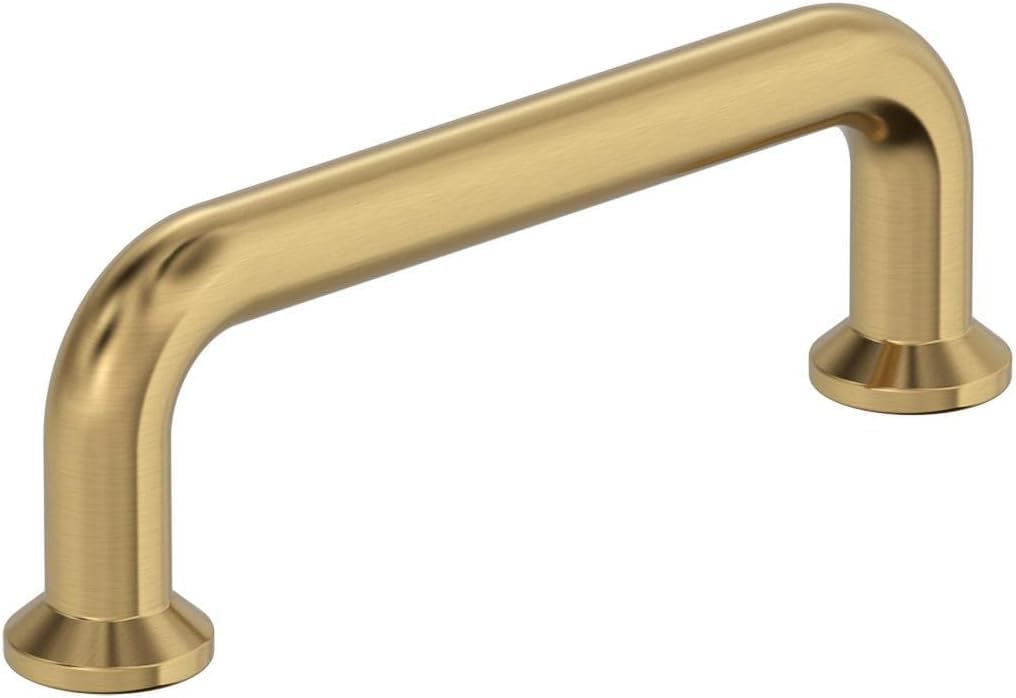 Amerock BP37380CZ | Champagne Bronze Cabinet Pull | 3 in (76 mm) Center-to-Center Cabinet Handle | Factor | Drawer Pull | Kitchen Cabinet Handle | Furniture Hardware