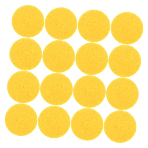 Hohopeti 50 pezzi Dischetti Assorbenti in Cotone per Diffusore Auto Tamponi Ricambio Non Profumati Alta Assorbenza per Oli Essenziali Facili da Installare per Medaglioni Diffusori Auto