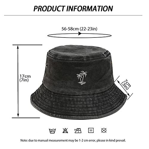 Image of Unisex Bucket Hat Summer UPF 50+ Sun Protection Outdoor Beach Fishing Travel Hiking Hat