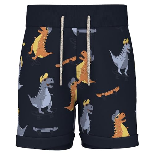 Pantalones cortos de dinosaurios NAME IT para jugar en el parque y campamentos de verano