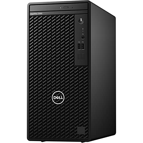 Dell Optiplex 3000 Series 3090 Tower Business Desktop, Intel Core I5-10505, 32Gb Ram, 1Tb Ssd, Dvd-Rw, Display Port, Rj-45, Wired Keyboard & Mouse, Wi-Fi 5, Windows 11 Pro, Black #TOP2