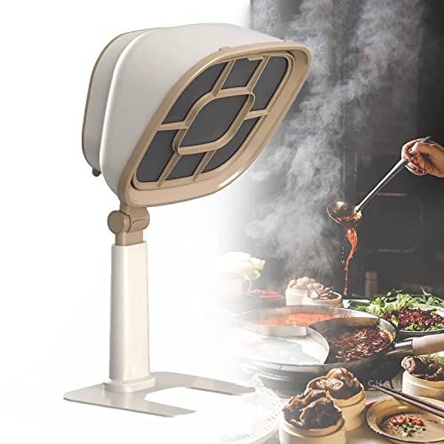 Desktop Cooker Hood, Mini ​Household Extractor Hood, Portable 3200 RPM Extractor Hood, Height Angle Adjustment, Easy To Clean, Extractor Fan for Home, Kitchen Hot Pot, BBQ