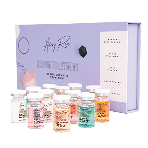 Avery Rose BB Glow Booster Starter kit with 12 Vials of color Serums | Perfect Choice to use with Avery Pen A6