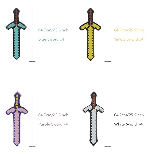 16 Inflatable Swords + Pump