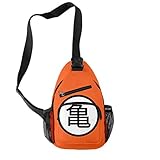 WANHONGYUE Dragon Ball Anime Mochila Bandoleras Cruzada Bolsas de Hombro Bolsa de Pecho para Ciclismo Senderismo Viaje / 38
