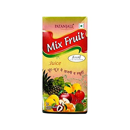 Patanjali Mix Fruit Juice Tetra Pack, 1L Pack of 12 Amazon.in