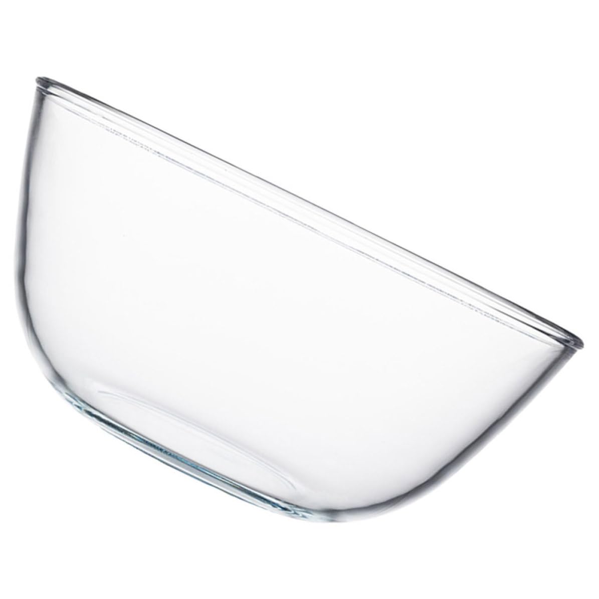 Bol en verre pour pâtisserie grand saladier robuste anti-tache