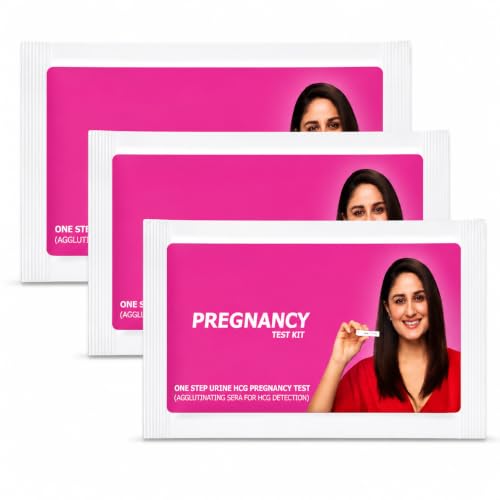 Image of Pregnancy Test Kit (Pack of 3 Strip), Dr. One Step Urine HCG Test Kit Device for Early Detection, Over 99% Accuracy, Easy to Use, Quick Result