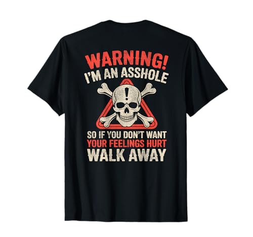Warning I'm An Asshole Funny Quotes Sarcastic Offensive Rude T�V���c