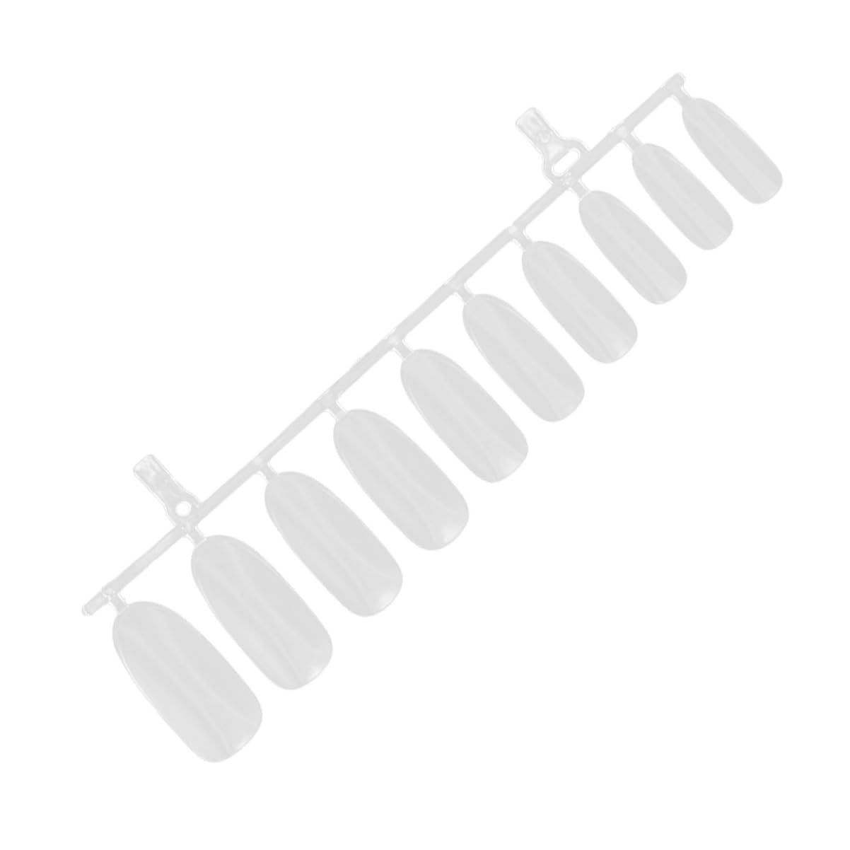 FOMIYES 900stücke Ultrathin Kunstnägel Halbe Abdeckung Für Nagelstudios Falsche Nageltips Für Nail Art Für Salon Und Zuhause Hochwertige Langlebige Nagelspitzen Einfach Anzuwenden