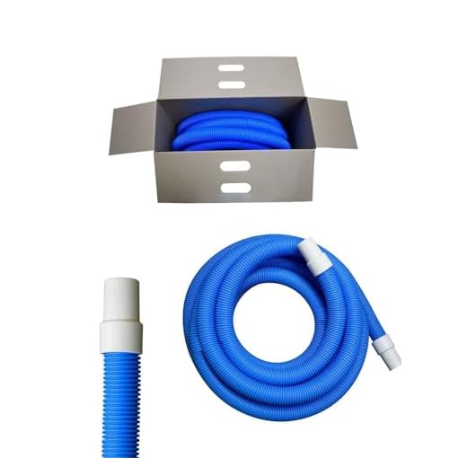 Jardin202 - Manguera Flexible Para Piscina Con Racores De 38 Mm – Disponible En Longitudes De 8M, 10M, 12M, 15M Y 30M | 30M -