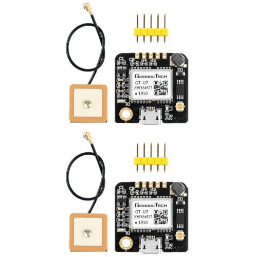 hiBCTR 2-Pack GT-U7 GPS Module, USB Port, Active Antenna