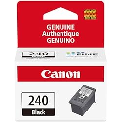 خرطوشة حبر أسود أصلية من Canon PG-240، متوافقة مع MG2120/3120/4120، MX512/432/472/372/392/522/532/452، MG2220/3220/4220/3520/3620، TS5120