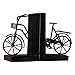 Produktbild KKCD -Skulpturen Buchstützen Retro Nostalgic Iron Bicycle Bookends Hochwertige, rutschfeste, kratzfeste Desktop-Buchstützendekoration (Color : A)
