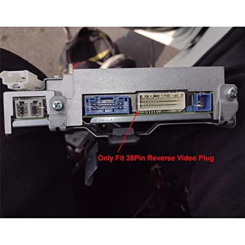 Image of Car Reverse Camera RCA Connector Adapter Cable for Mazda 3 6 CX-5 Axela Atenza Roadster MX-5 Miata Fiat