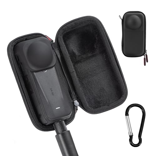 Maleta rígida para Insta360 X4 Air con mosquetón