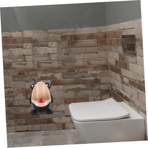Orinal de pared para niño en color café de material PP resistente 2