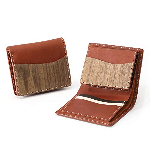 [VARCO REAL WOOD] Standard wallet ��܂���z �����Y ���f�B�[�X �{�v �V�R�� �E�b�h ���U�[ ���{�� �����K