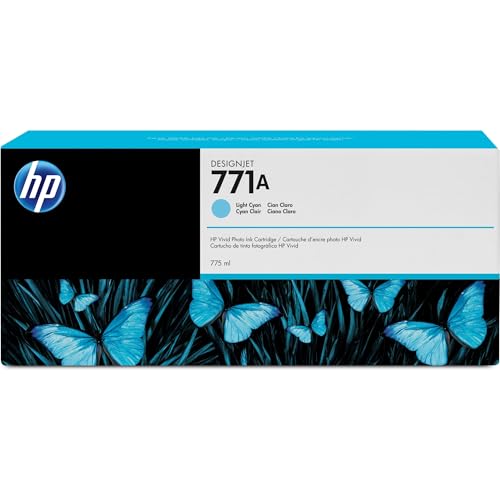 Hp B6Y20A 771A Light Cyan Original Ink Cartridge