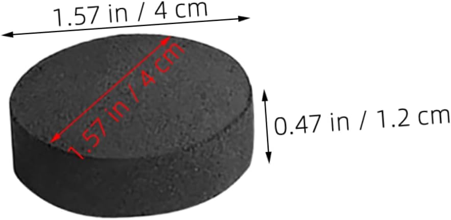 SUPVOX 70pcs Natural BBQ Charcoal Tablets Charcoal Chimney Starter for Smokeless Grill Camping Outdoor Portable Fire Multi-Function Kitchen Supply