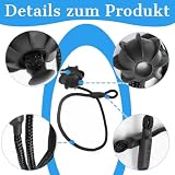 2 Stück Kofferraum Halteband Hutablage, Heckablage Strap Ersatz für Golf 6 MK6, Auto Universal Haltebänder, Kofferraumabdeckung Band Halterung für VW Golf 6 5 4, MK6, MK5, GTI R20