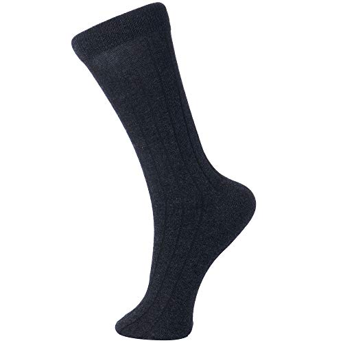 Alpine Swiss Mens Cotton 6 Pack Dress Socks Striped & Argyle Office Pack #TOP5
