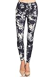 Leggings Mania Women's Regular Plus (XS-3XL) Printed High Waist Ultra Soft Always Leggings - Many Patterns
