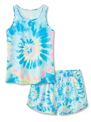 Blue Swirl (Tank Top & Shorts)