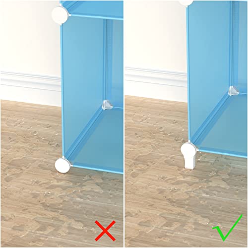 HOMIDEC Closet Organizers and Storage, 9 Cube Storage Organizer, Blue by HOMIDEC - Image 7