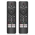 2PC Replacement Remote Control for Philips Smart TV,Universal Smart Remote for Philips Android/Google TV