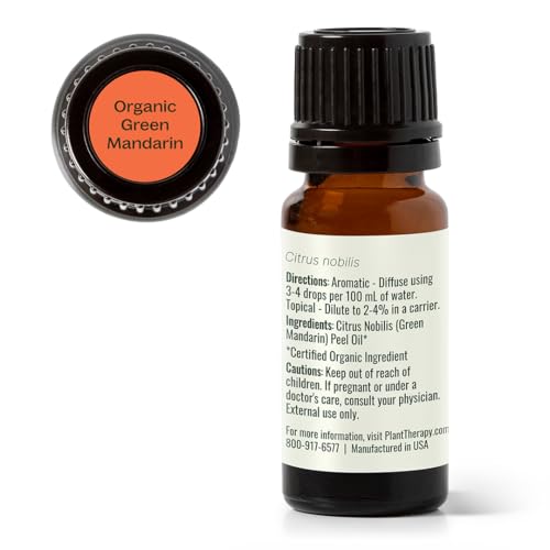 Aceite esencial orgánico de mandarina verde 10 mL miniatura 7