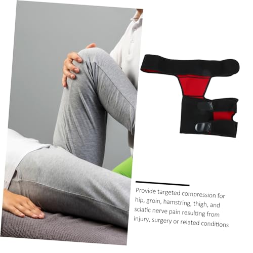 Faja de neopreno para muslo soporte compresión unisex miniatura 4