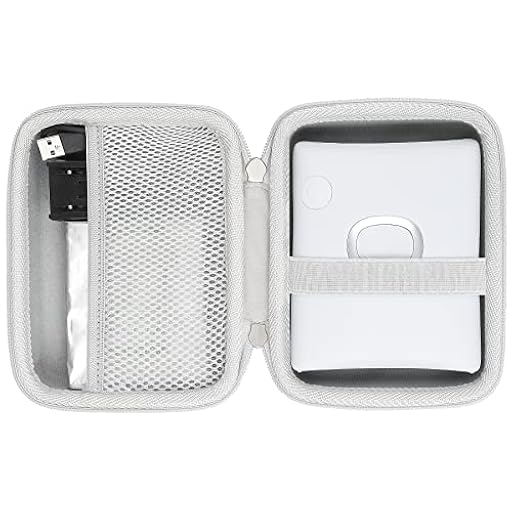 Khanka EVA Duro Caso Recorrido Bolso Funda Estuche Case para Fujifilm Instax Square Link Impresoras fotográficas.(Blanco,Sólo Estuche) | Ya disponible en tu tienda friki favorita! En mundofriki.es!
