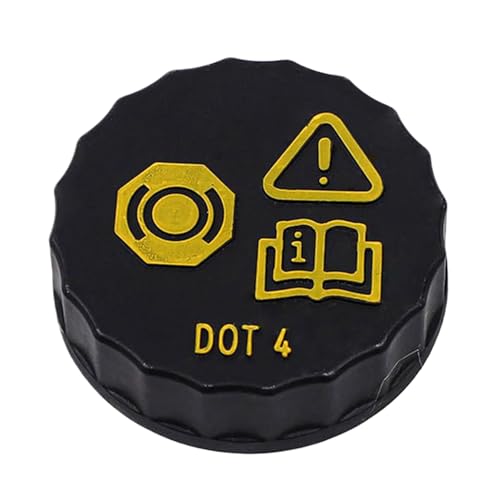 マスターシリンダーキャップ - ユニバーサルブレーキフルードリザーバーカバー、二層ダストシールプロテクター |自動車オートバイのブレーキ液タンクの蓋 |車、バン、バイク、ガレージ、自宅、旅行、メンテナンス、修理作業用