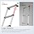 2026 New 11.8FT Telescoping Ladder 330lb Capacity Heavy-Duty Aluminum