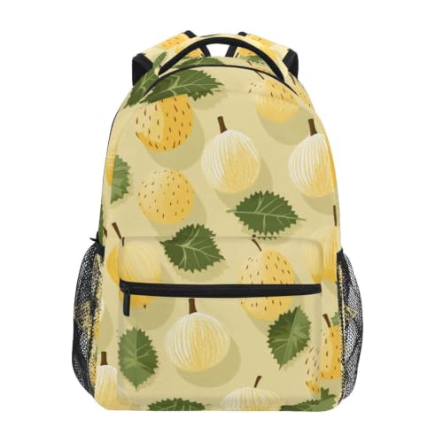 Sacs cartable à dos à motifs végétaux avec bretelles confortables réglables