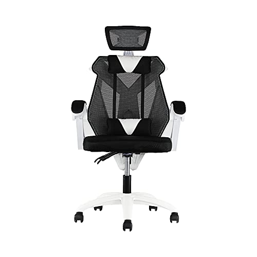 Cadeira Gamer DUST X49 Design Esportivo Reclinável e Giratória (Branca)