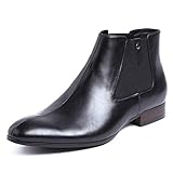 Men Ankle Boots Mens 3CM Heel Zip Chelsea Boots Party...