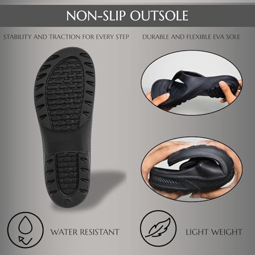 Image of TRASE Flip Flops Lightweight Comfortable Soft Sole Flat House Slippers For Woman, Anti Skid Stylish Footwear Perfect For Summer, Beach And Casual Wear