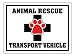 Large Size Car, Truck, Van, SUV Door Magnet - Animal Rescue Transport Vehicle - Dogs, Cats, Etc. - 12" x 9"