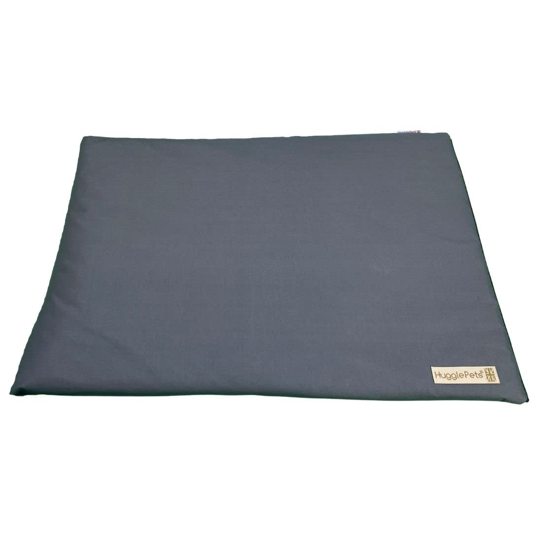HugglePets XX-Large 122cm Waterproof Dog Crate Cage Mat Cushion in Grey | Machine Washable Cover